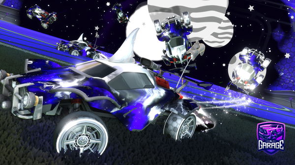 A Rocket League car design from sross44