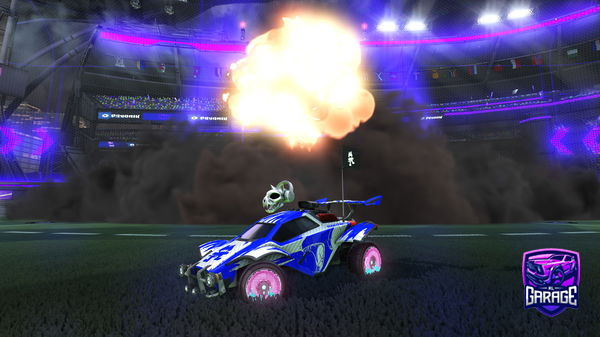 A Rocket League car design from qwertyasdfghjkl2077