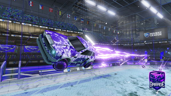 A Rocket League car design from IcedCraxker