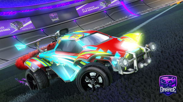 A Rocket League car design from F-iRo_EurO