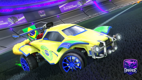 A Rocket League car design from CanMan_17