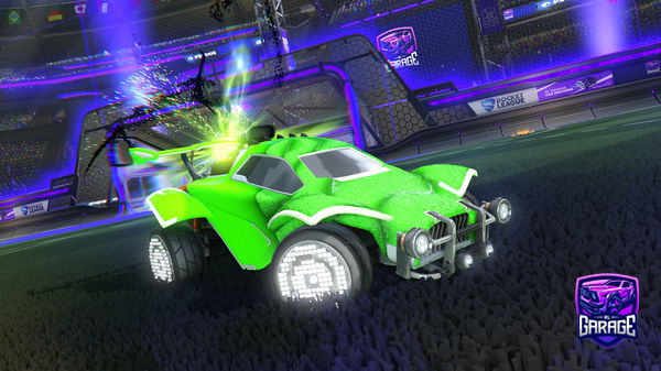 A Rocket League car design from Combomaker