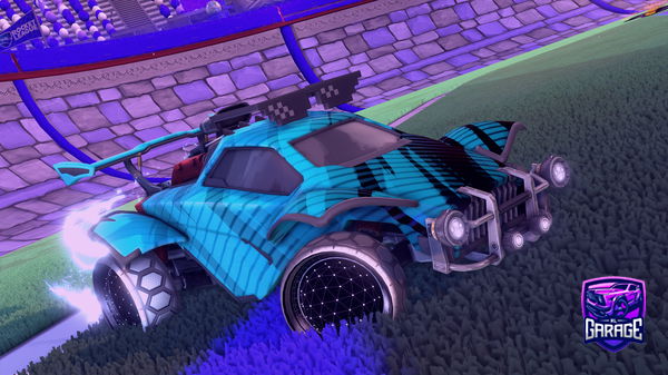 A Rocket League car design from DWhitty