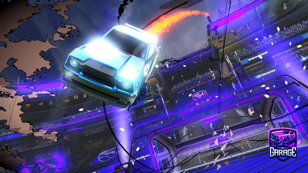 A Rocket League car design from Dybala210983