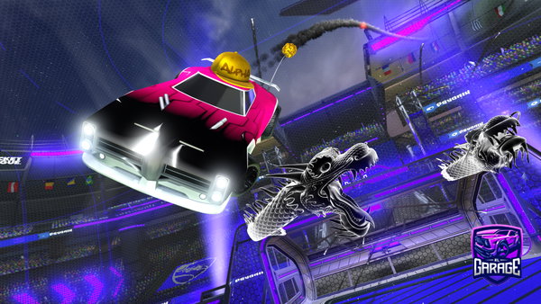 A Rocket League car design from Douhsehs