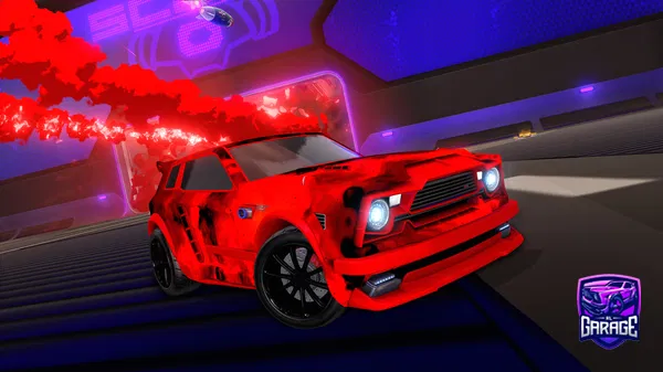 A Rocket League car design from potatopc_z