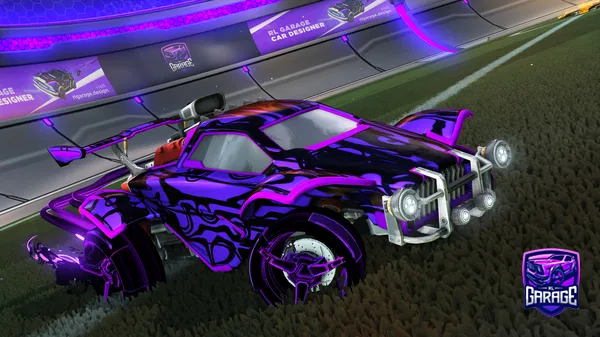A Rocket League car design from umokitzme