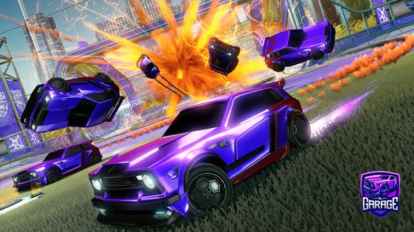 A Rocket League car design from VoidedJr