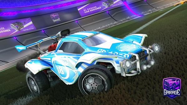 A Rocket League car design from ii_F7_