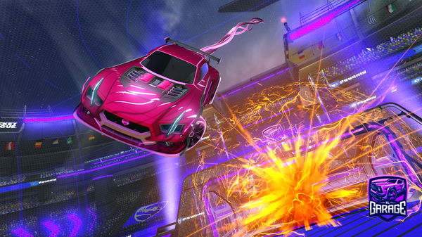 A Rocket League car design from AlfHills