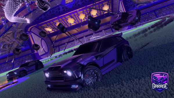 A Rocket League car design from qtJ0SH