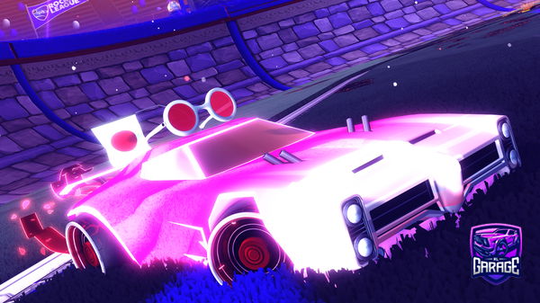 A Rocket League car design from abspielen