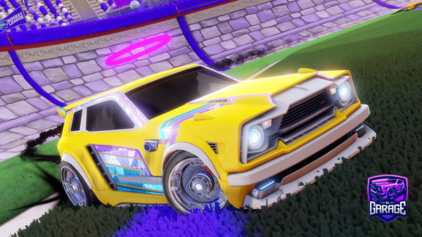 A Rocket League car design from Frannnnn