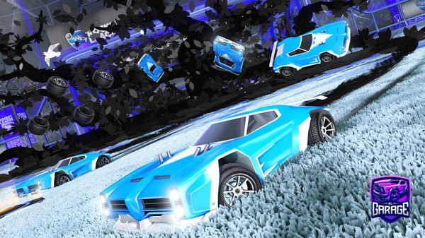 A Rocket League car design from Carlos_086