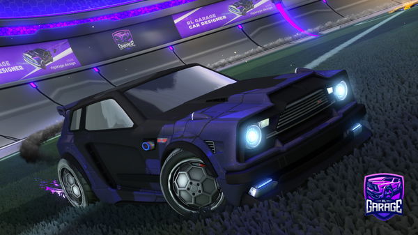 A Rocket League car design from Gamer132884