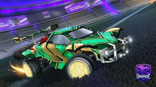 A Rocket League car design from Red_xLiveZ