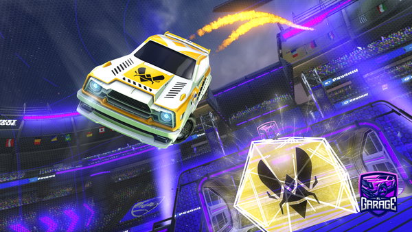 A Rocket League car design from roceoi