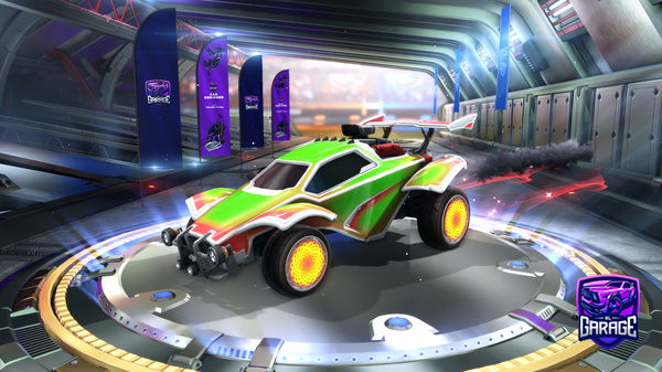 A Rocket League car design from Lucky-lewis123