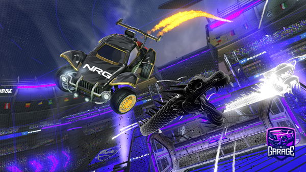 A Rocket League car design from Mataze