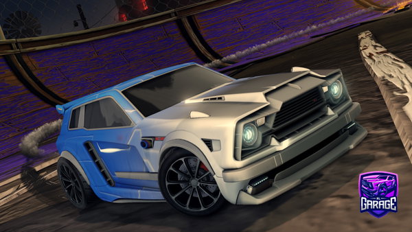 A Rocket League car design from steben