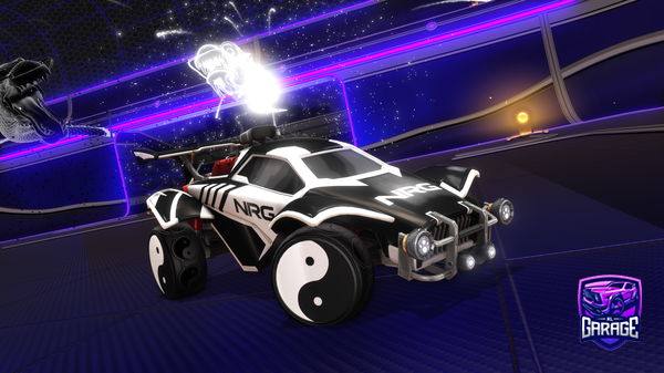 A Rocket League car design from Fowellart