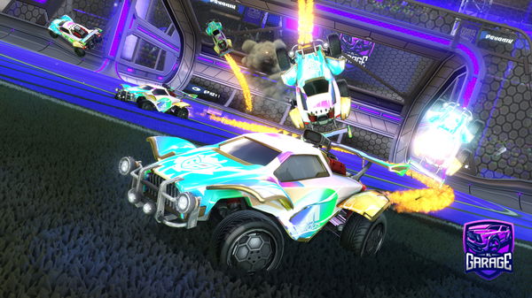 A Rocket League car design from A593CT