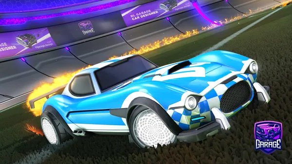 A Rocket League car design from DJf