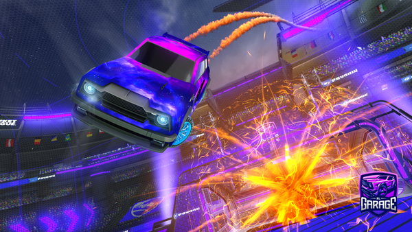 A Rocket League car design from Yessirnocap