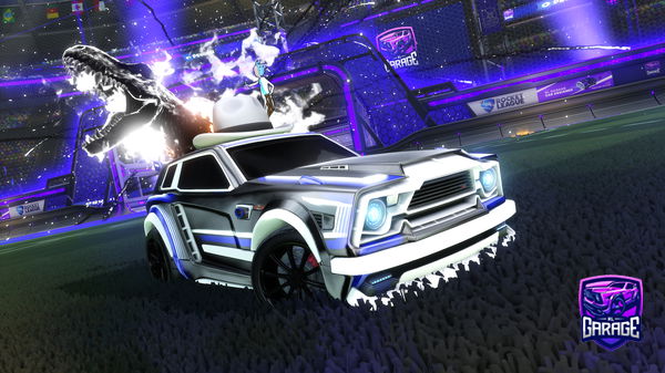 A Rocket League car design from Jusweard