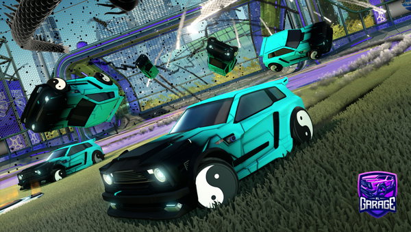 A Rocket League car design from YannLeCroissant