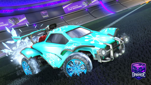 A Rocket League car design from MyDeisgnsGetNoAttention