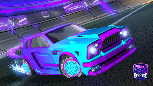 A Rocket League car design from Resxlt_X7
