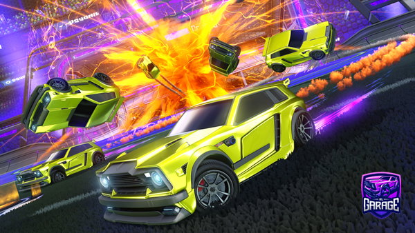 A Rocket League car design from JokiTWOX