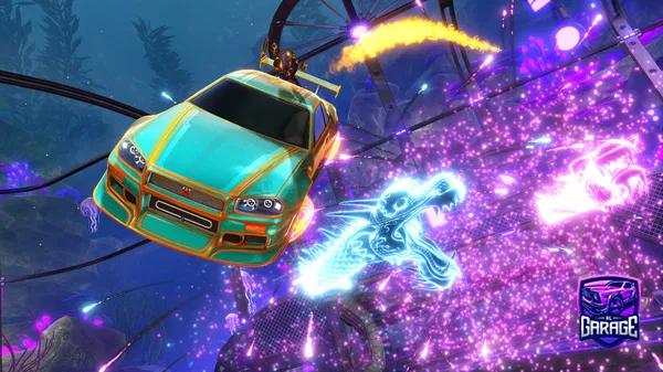 A Rocket League car design from yediel28