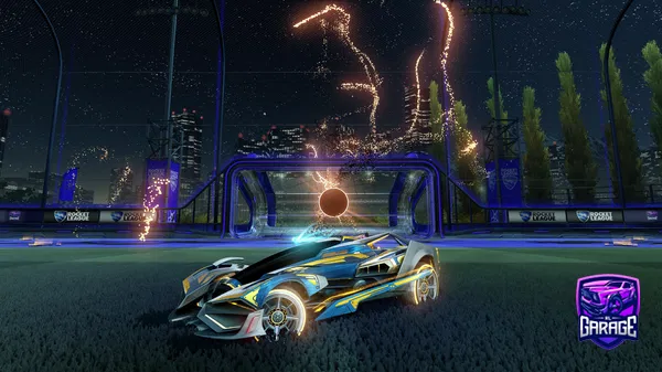 A Rocket League car design from Reckl35s