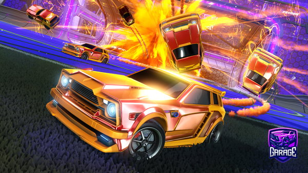 A Rocket League car design from G-sis
