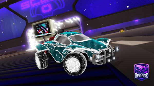 A Rocket League car design from DesignsByPanda