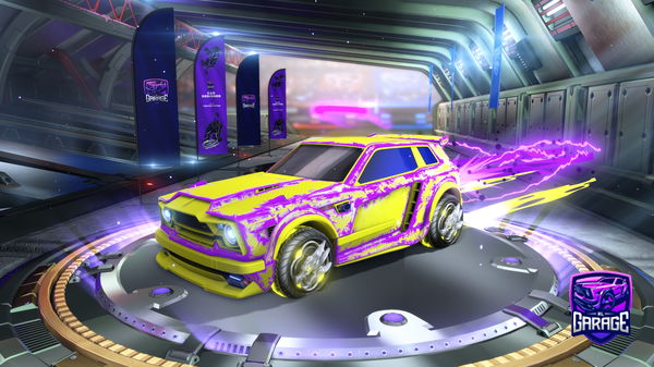 A Rocket League car design from NUMBNUTS1098765