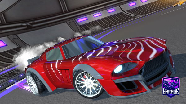 A Rocket League car design from EXOTICBinRL