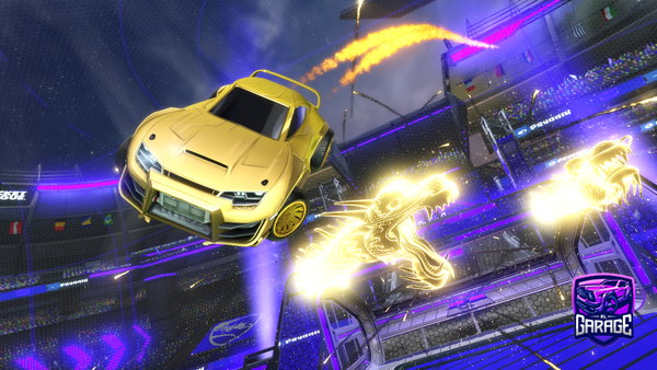 A Rocket League car design from sportcars2010