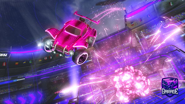 A Rocket League car design from sportcars2010