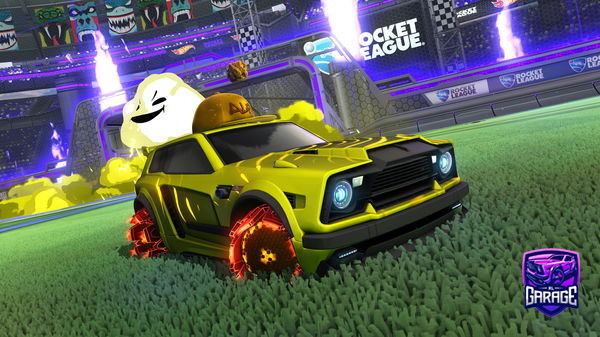 A Rocket League car design from Tiger_009_