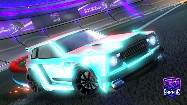 A Rocket League car design from BD8978
