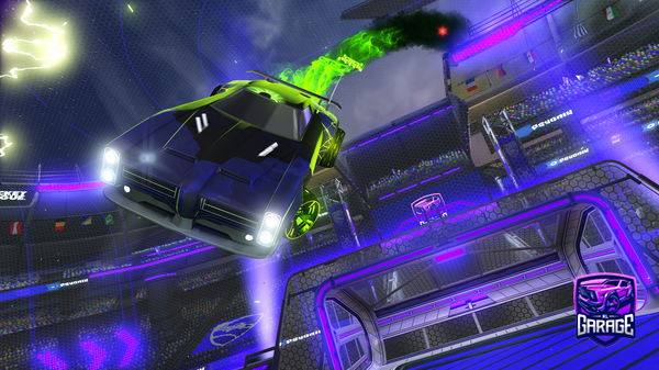 A Rocket League car design from MrPumpkin76