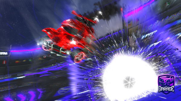 A Rocket League car design from yoyofrito