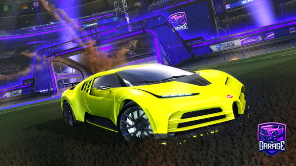 A Rocket League car design from TStriker07