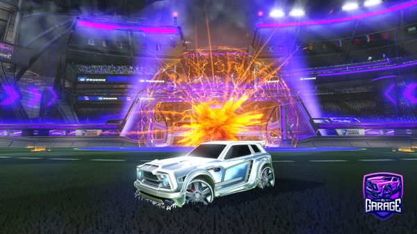 A Rocket League car design from Hxxver52-_