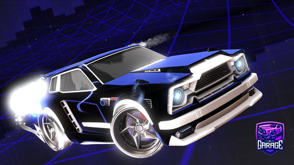 A Rocket League car design from moxgamerking