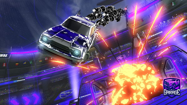 A Rocket League car design from B1gpooman