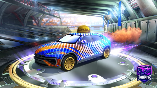 A Rocket League car design from TyRocketRave